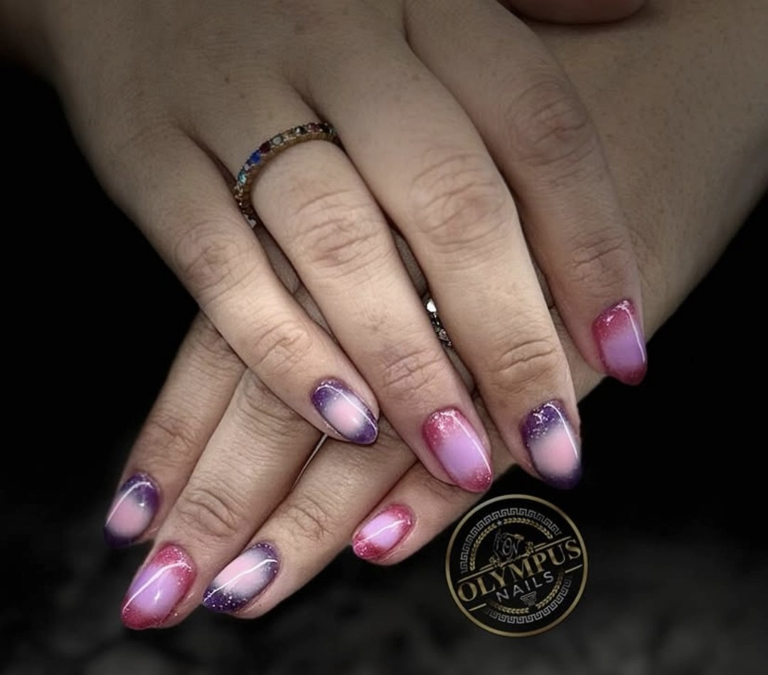 Fresh summer nail set